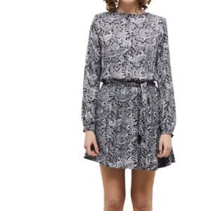The Kooples  paisley print mini dress US Size 6 NWT